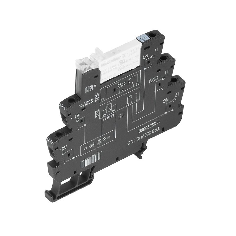 Relay module, Number of contacts: 1, CO contact AgNi, Rated control voltage: 120 V UC ±10 %, Continuous current: 6 A, Screw connection, Test button available: No