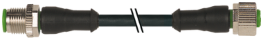 M12 Male - M12 Female 4 pin 10m